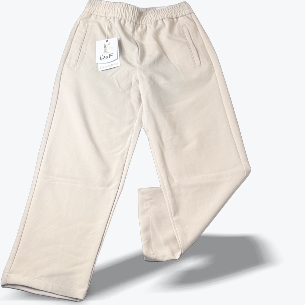 Denim & Flower Ricky Singh Baggy Trouser Mens Small Relaxed Fit Preppy Chino NWT